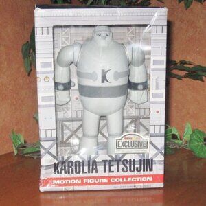 Vintage Robot Karolia Tetsujin 28 Motion Figure D-103 Original Box Instructions